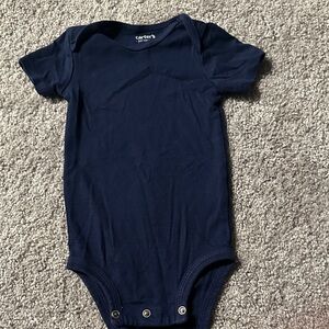 Carter's Deep Blue Infant Bodysuit